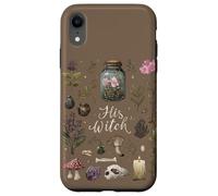 Carcasa para iPhone XR His Witch Her Warlock Pareja de brujería Magia Oculta