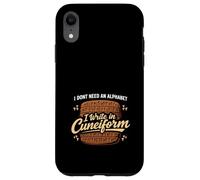 Carcasa para iPhone XR Historia de la Antigua Mesopotamia Sumeria Cuneiforme Babilonia