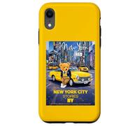 Carcasa para iPhone XR Historias de Osos de Peluche de la Ciudad de Nueva York en Times Square Manhattan