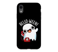 Carcasa para iPhone XR Hola-Ween Funny Ghost Pun