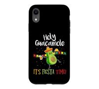 Carcasa para iPhone XR Holy Guacamole Its Mexican Fiesta Time Cinco de Mayo Party