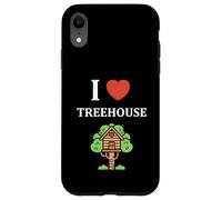 Carcasa para iPhone XR Home Nature Tree House Minimalist Simple i Love Treehouse