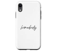Carcasa para iPhone XR Homebody, Quédate en casa, Estilo de Vida introvertido en el hogar