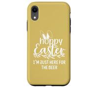 Carcasa para iPhone XR Hoppy Easter Hour Some Bunny Needs Beer Here for The Hops