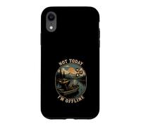 Carcasa para iPhone XR Hoy NO Estoy Offline Pesca Relajación