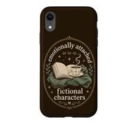Carcasa para iPhone XR Humor de Lectura para Amantes de los Libros para fanáticos de la ficción y soñadores