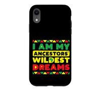 Carcasa para iPhone XR I Am My Ancestors Wildest Dreams Vintage Negro Historia Oscuro