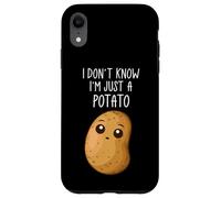 Carcasa para iPhone XR I Don't Know I'm Just A Potato Funny Kawaii Potato Saying