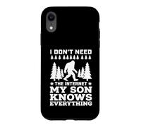 Carcasa para iPhone XR I Don't Need The Internet My Son Knows Everything