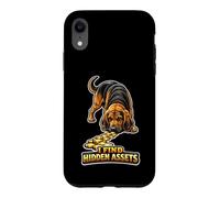 Carcasa para iPhone XR I Find Hidden Assets Accountant Dog Humor
