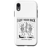 Carcasa para iPhone XR I Got Your Back, Lindo Amigo Esqueleto