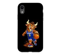Carcasa para iPhone XR I Love Basketball The Legend French Basketball Mascot Player