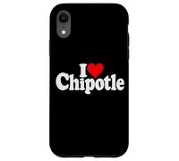 Carcasa para iPhone XR I Love Heart Chipotle Humo Pimienta JAPALAPENO Chili