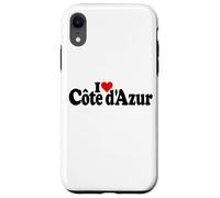 Carcasa para iPhone XR I Love Heart Cote D'AZUR LA Riviera Francesa Niza MÓNACO