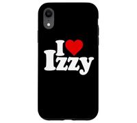 Carcasa para iPhone XR I Love Heart Izzy Isabel Nombre EN UNA tee