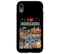 Carcasa para iPhone XR I Love Heidelberg Alemania