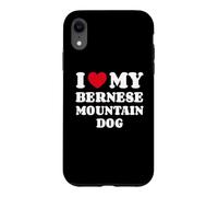 Carcasa para iPhone XR I Love My Bernese Mountain Dog Boyero de Montana Bernés