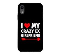Carcasa para iPhone XR I Love My Crazy Ex Girlfriend - Día de San Valentín Divertido