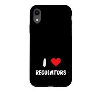 Carcasa para iPhone XR I Love Regulators - Normas de Regulación Cumplimiento Auditoría de Riesgos