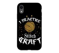 Carcasa para iPhone XR I Practice Stitch Craft - Yarn Knitting - Knitter's Gift