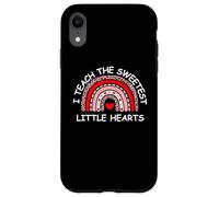 Carcasa para iPhone XR I Teach The Sweetest Hearts Rainbow Teacher Valentine's Day