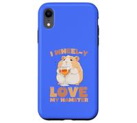 Carcasa para iPhone XR I Wheel-y Love My Hamster Kawaii Lindo Divertido