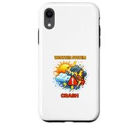 Carcasa para iPhone XR Ilustración de Conciencia climática de Choque del Sistema meteorológico