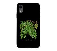 Carcasa para iPhone XR Ilustración de Planta de Sauce llorón Salix babylonica