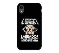 Carcasa para iPhone XR I'm Getting A Labrador Retriever Funny Dog Mom Puppy Lovers