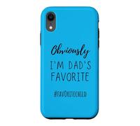 Carcasa para iPhone XR I'm My Dad'S Favorite Funny Daughter-Son Child Gift