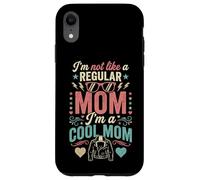 Carcasa para iPhone XR I'm Not Like A Regular Mom I'm A Cool Mom Retro Edgy