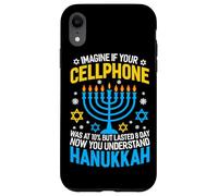 Carcasa para iPhone XR Imagina si tu teléfono Celular estuviera al 10% Pero duró 8 días Ahora yo