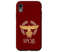 Carcasa para iPhone XR Imperio Romano República SPQR Águila Aquila Pilar Corona de