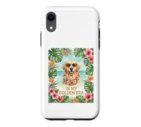 Carcasa para iPhone XR In My Golden Retriever Era 70s Vintage Dog Travel Hombres Mujeres