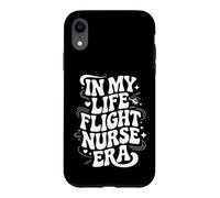 Carcasa para iPhone XR In My Life Flight Nurse Era, Vuelo RN, Enfermería Aeromédica