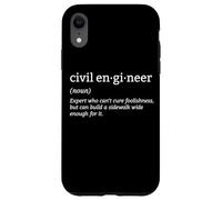 Carcasa para iPhone XR Ingeniero Civil Definición Ingeniería de Construcción de Edificios