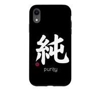Carcasa para iPhone XR Inocencia/Pura Kanji Letra Japonesa símbolo japonés estética