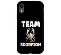 Carcasa para iPhone XR Insect Scorpion Animals arachnids Simple Team Scorpion