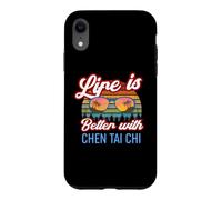 Carcasa para iPhone XR Instructor de Chen Tai Chi / ¡La Vida es Mejor con Chen Tai Chi!