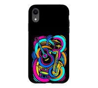 Carcasa para iPhone XR Instrumentos Musicales de Colores Flautista