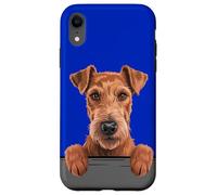 Carcasa para iPhone XR Irish Terrier Divertido Peeking Pocket Daredevil Dog Lover