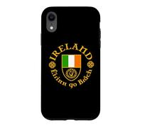 Carcasa para iPhone XR Irlanda Éirinn go Brách (Irlanda para Siempre) Escudo de Arpa Celta