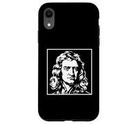 Carcasa para iPhone XR Isaac Newton Física Ciencia Retrato Vintage Gráfico