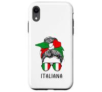 Carcasa para iPhone XR Italian Italiana Girl Italian Heritage Italy Flag