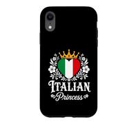 Carcasa para iPhone XR Italian Princess Italy Flag Proud Italian Girl