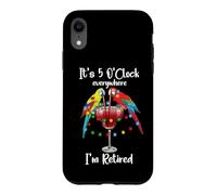 Carcasa para iPhone XR It's Five Oclock Everywhere Im Retired Summer Retirement Men