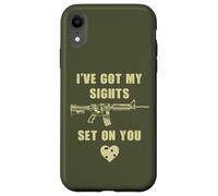 Carcasa para iPhone XR I've Got My Sights Set On You - Funny Sarcastic Gun Humor