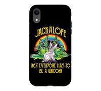 Carcasa para iPhone XR Jackalope Not Everyone Has To Be A Unicorn Rainbow Camping