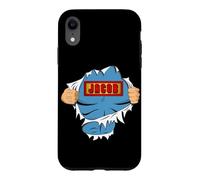 Carcasa para iPhone XR Jacob Name Superhero Gift for Boys Named Jacob