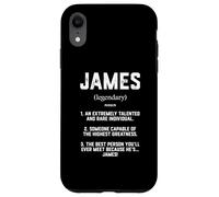 Carcasa para iPhone XR James Definition Funny Talented Great Cosplay James Jimmy